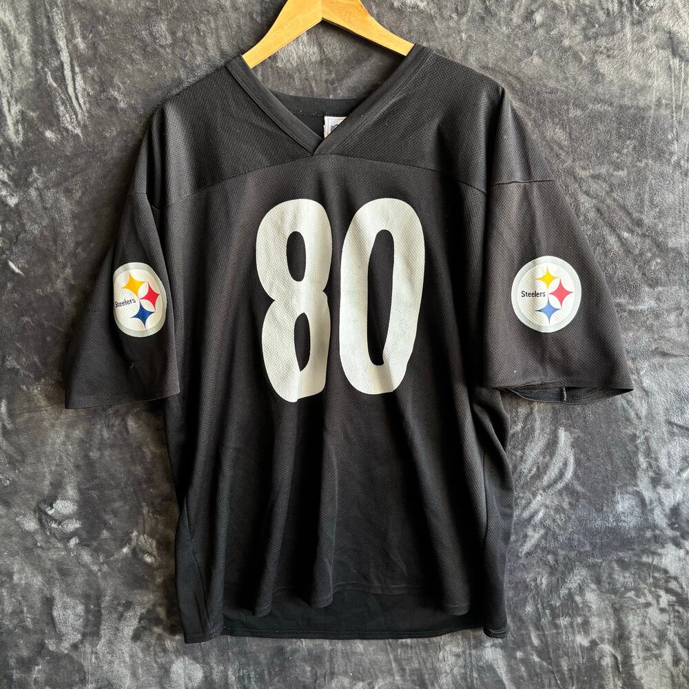Vintage 2000s Steelers Burress #80 Jersey Size: XL